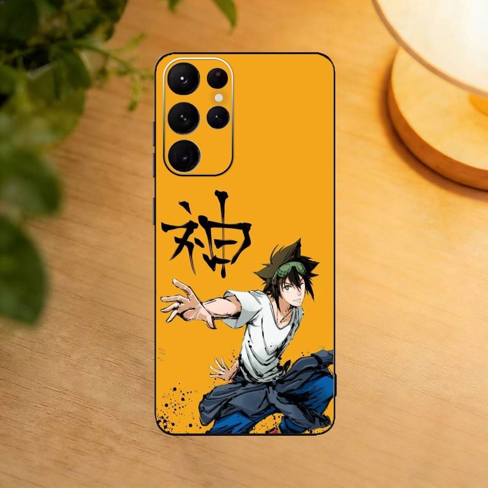 Чехол для телефона The God Of High School для Samsung S25,S24,S21,S22,S23,S30,Ultra,S20,Plus,Fe,Lite Черный корпус