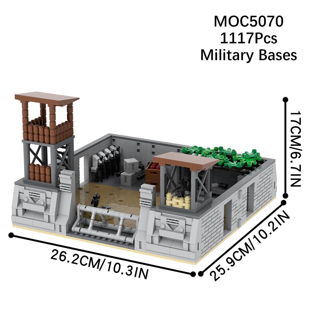 Военная серия MOC Кирпич Современная война Вторая мировая война Укрепления Фигурка Войны Модель Строительные блоки Детские игрушки для детей Подарок