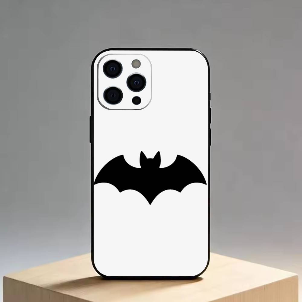 Bat Spider Pattern Matte Texture Phone Case Silicone Soft For IPhone 17 16 15 14 13 12 11 X XR Plus Pro Max Plus