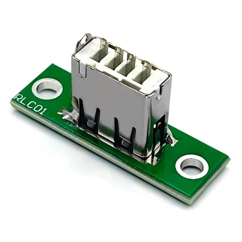 5 шт. USB с фиксированным разъемом на плате DIY Панельный монтаж Ремонт Интерфейс зарядки