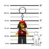 IQ Iconic Female Pirate Key Light Keychain LED Keychain Light Block Toy Doll with Movable Joints Mini Figure