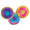 Amscan Mad Tea Party Fluffy Flower Hanging Decoration (Pack of 3)