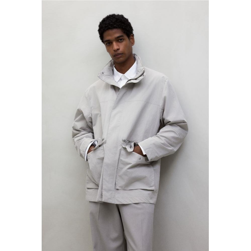 Куртка HM Water Repellent Coating Utility Regular Fit Light Beige