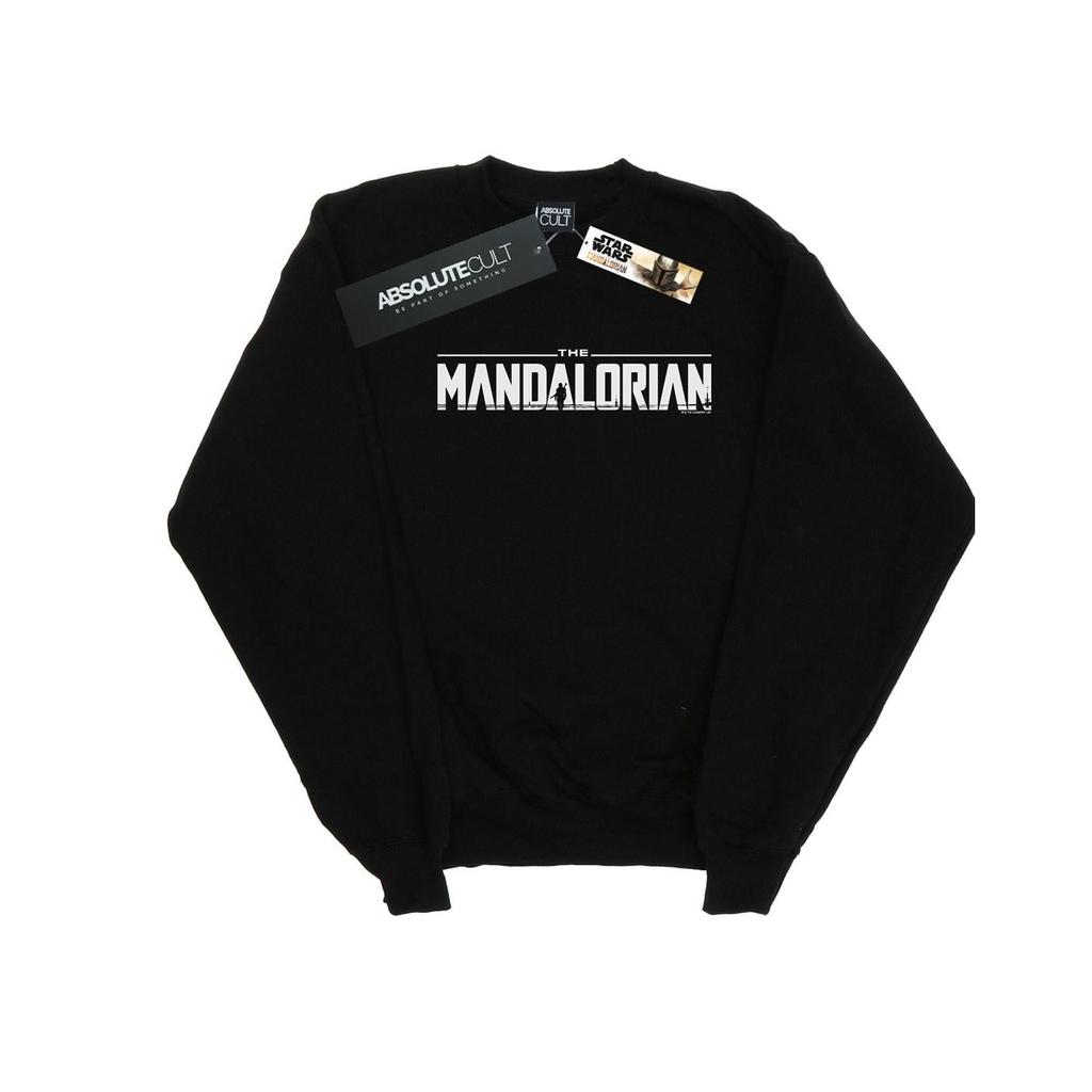 Star Wars Mens The Mandalorian Logo Sweatshirt