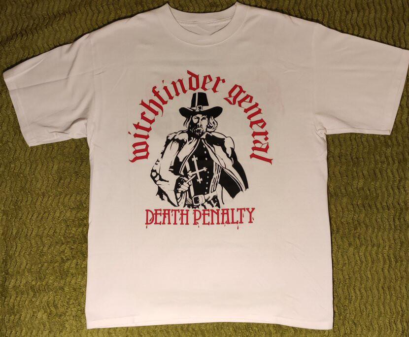 Футболка с принтом 'Witchfinder General' (Генерал-инквизитор) Унисекс Мужская Женская S-5XL EM0194