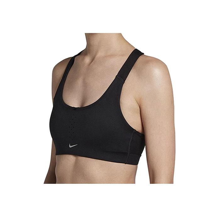 Nike Высокая поддержка повседневный спортивный бюстгальтер женское нижнее белье черный AR1849-010