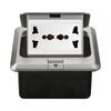 Factory Pop-up Floor Socket Universal Hidden Ground Socket Box Aluminum Surface Waterproof Power Socket