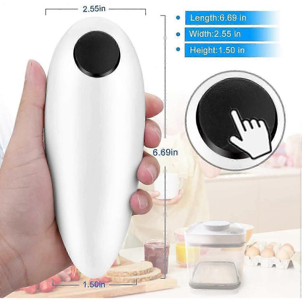 Automatic Electric Can Opener with Smooth Edge