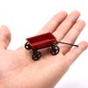 1:12 Аксессуаров для кукольного домика Игрушки для игрового домика Красная железная тележка для тяги