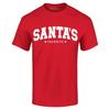 Santa's Favorite Varsity Style T-shirt Christmas Shirt