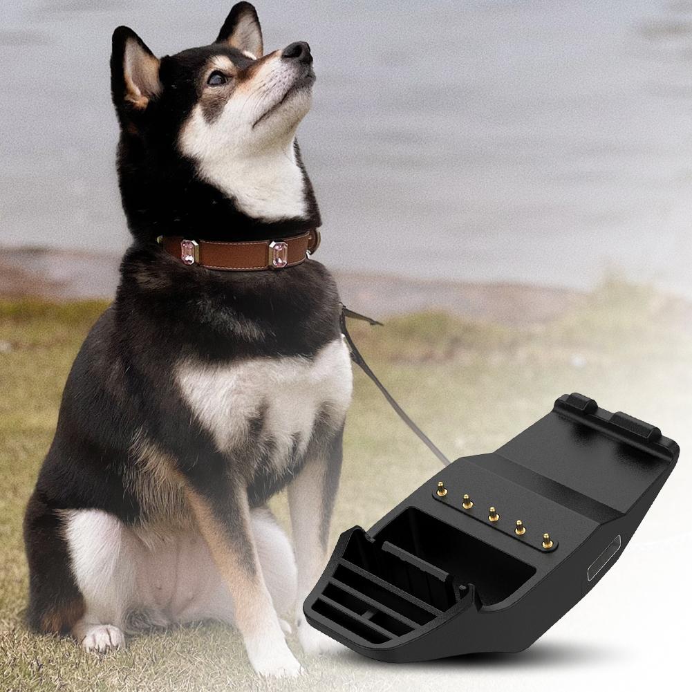 Multi-Model Dog Collar Charger Compatible with TT15 TT10 G TT15x TT25 GPS Collars Lightweight Plastic Construction Black Finish