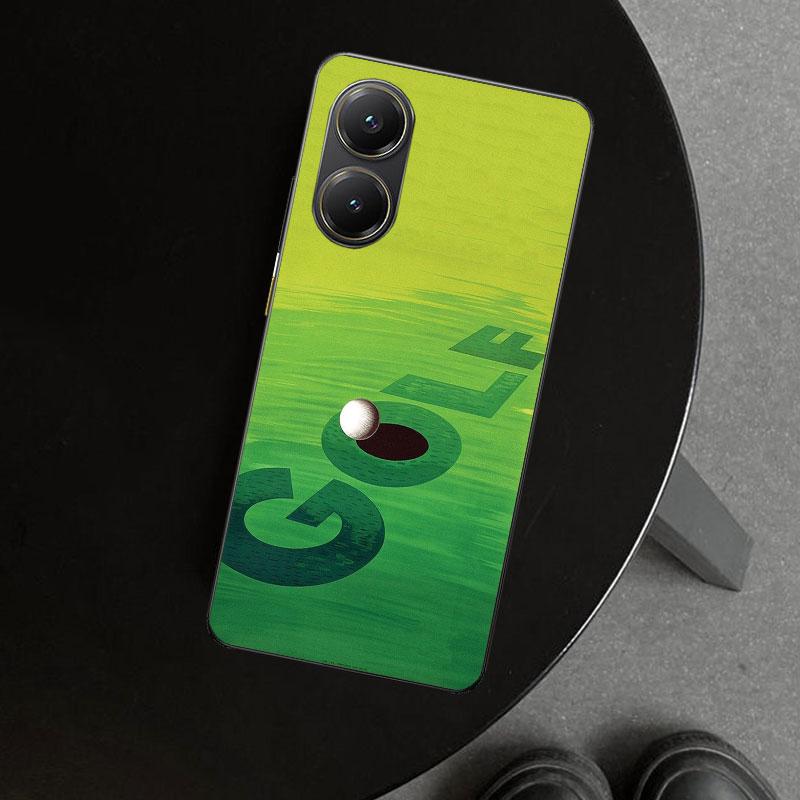 Modern Golf Sports Phone Case Cover for Xiaomi Poco X6 X5 X7 Pro F7 Ultra Redmi 15C 15 13C 13 12C 12 10C 10 10A 9C 9A 9T 9 Coque