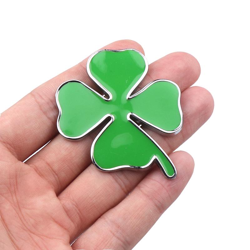 3D металлический значок эмблемы четырехлистного клевера кузова багажника логотип наклейка украшения наклейки для Sportiva 159 147 156 Giulietta Mito 166