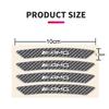 BNXP8 4pcs Car Styling Wheel Rims Racing Stickers Badges Auto Decoration For Mercedes benz AMG W204 W203 W212 W211 W124 W210 GLC E