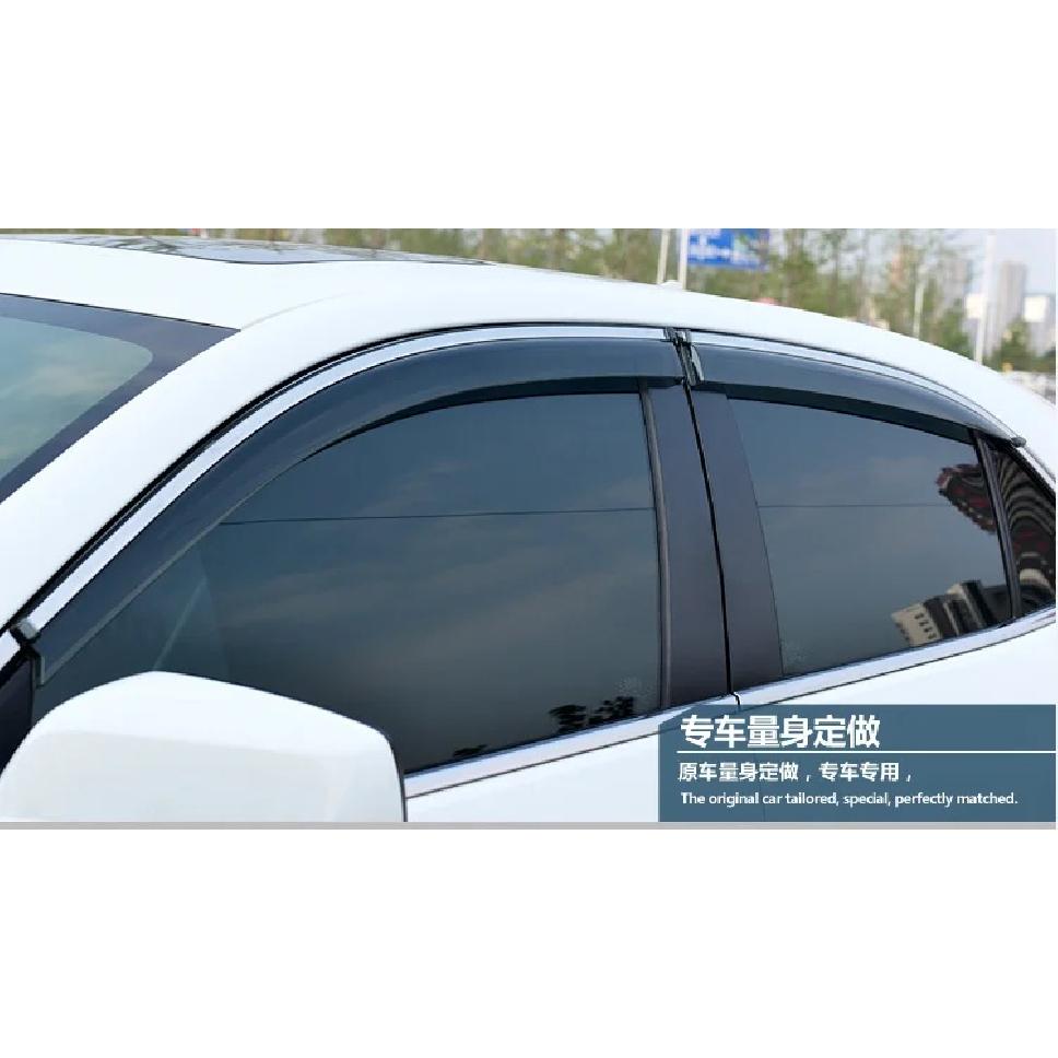 1 комплект нержавеющих дефлекторов на окна для JAC Ruifeng S3 S2 S4 S5 S7 R3 Shuailling T6 T8 Heyue A30