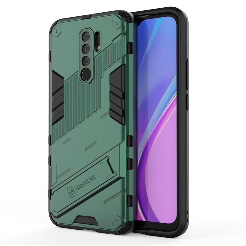 Для Xiaomi Redmi 9 9A 9C чехол с подставкой Бронированный чехол для телефона Redmi 9 Prime 9 Power противоударный магнитный держатель задняя крышка