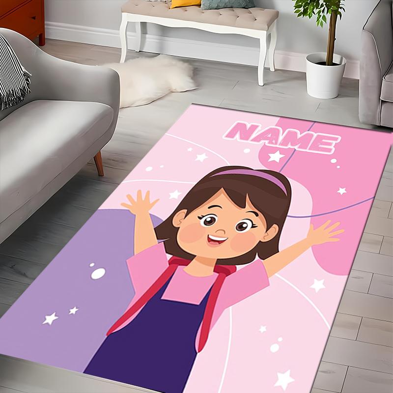 Custom personalization Ms. Rachel Area Rug - Perfect For Kitchen, Bathroom,Laundry Room Decor Large Size Available,Gift All Seasons