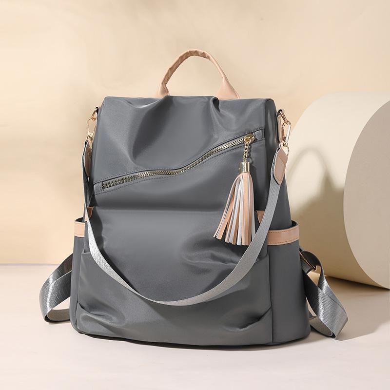 Цветовая коллизия дизайн плечи/ручной легкий нейлон с регулируемыми ремнями для ежедневного использования унисекс модный рюкзак