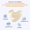 Solid Color Silk Scarf Outdoor Sunscreen Mask Ice Silk Face Scarf Sunscreen Veil Anti-uv Face Cover