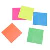 Клейкие заметки 5 цветов Сделай сам Использование ПЭТ материал Милые Легкие 75 мм Длина 75 мм Ширина Офисные принадлежности для индексации