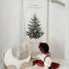 Wall Hanging Tapestries Christmas Tree Background Cloth Photo Props 2024 Wall Tapestry Poster Christmas Decorations Art