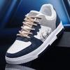 New Fashion Sneakers Low Top Trend Canvas Shoes for Men Geometric Street Style Casual Shoes Skateboarding Sneakers