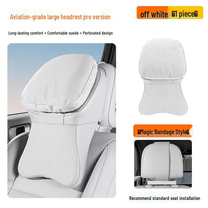 Maybach Gen 2 Headrest & Neck Support Pillow for Mercedes-Benz & Tesla