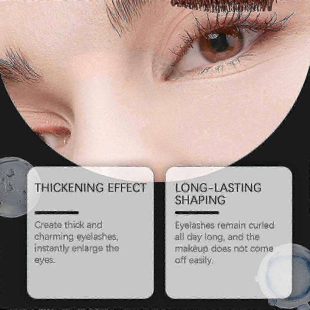Waterproof Lengthening Mascara for Mature Eyes, Black