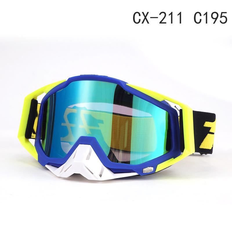 Ветрозащитные мотоциклетные и лыжные очки для использования за границей: 100% Внедорожная езда, катание на природе и защита при скоростном спуске