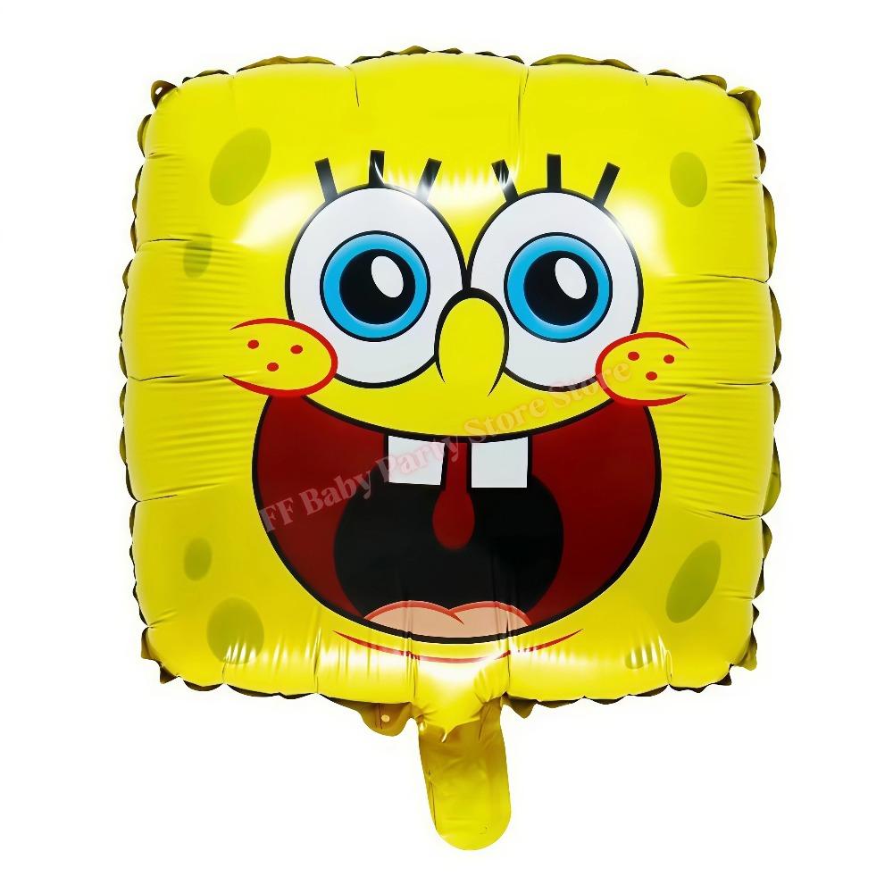 Cartoon Spongebobed Birthday Party Favors Bracelets Keychains Carnival Prizes Pinata Goody Bag Fillers Party Gift Birthday Decor