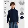 Youyou Boys' Wool-Blend Zip-Up Cardigan