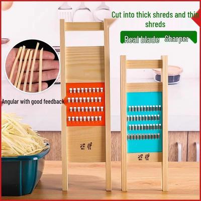 Толстая картофелерезка: Безопасная ручная терка для очистки, нарезки и шинковки овощей