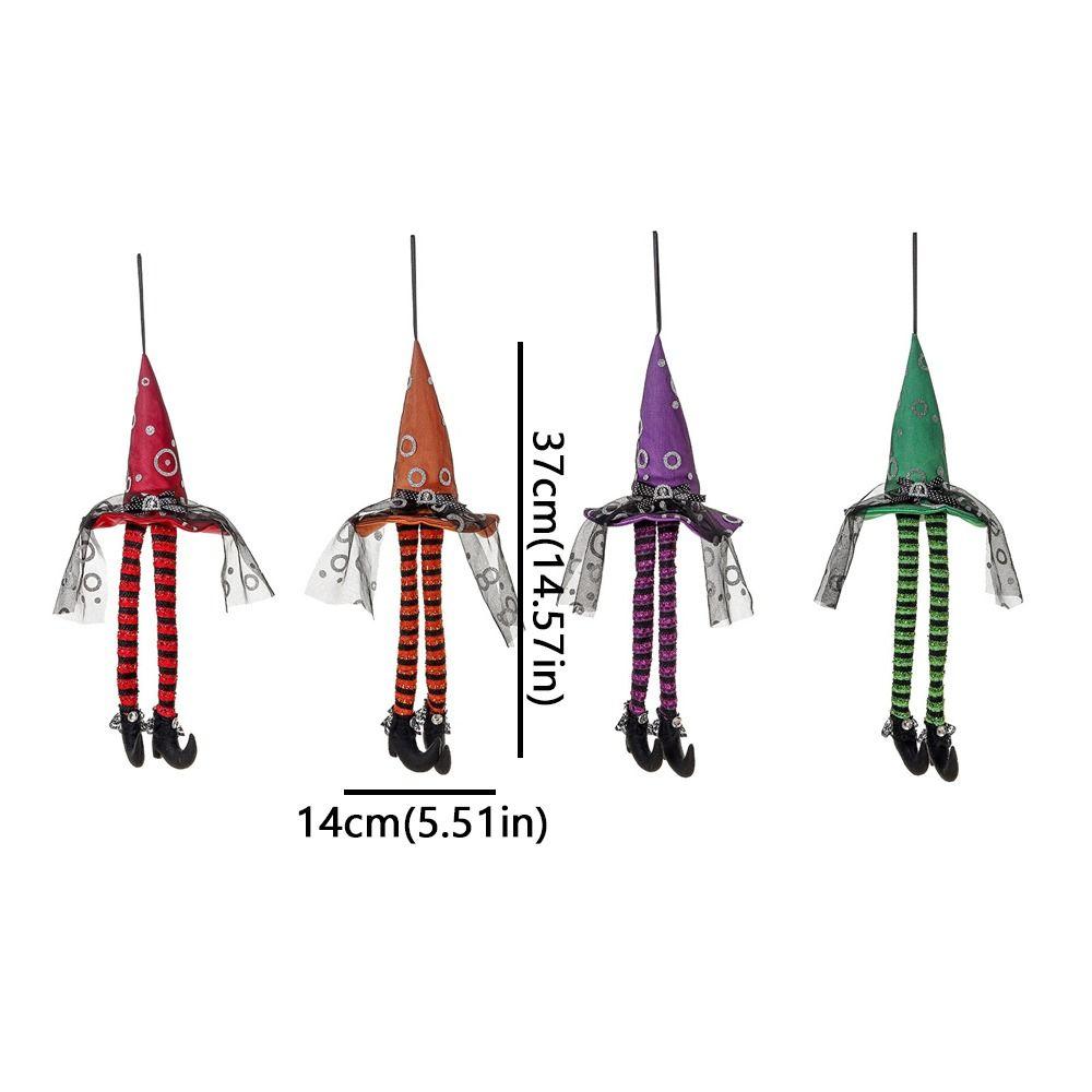 Striped Long Legs Long Leg Witch Hanging Ornament Party Witch Leg Pendant Haunted Escape Room
