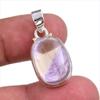 Natural Ametrine Gemstone Handmade 925 Solid Silver Jewelry Pendant 1.25'' r5Y58