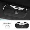 For Hyundai I40 I30 Sonata Tucson Santa Fe Elantra Azera Creta N line Press Switch Car Glasses Box Sun Visor Sunglasses Holder KK9