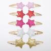 10pcs/lot Small Size Girls Hairclips Glitter Heart Birthday Gift Baby Girls Hair Accessories Kids Hair Clip For Children