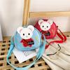 Adorable Cartoon Pu Leather Girls Shoulder Bag Fashionable Princess Coin Purse