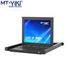 MT-viki 8-портовый IP-удаленный KVM-переключатель со 17-дюймовой светодиодной консолью