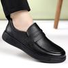 Fashion Men Breathable Genuine Leather Brand Loafers Casual Comfortable Soft Sole Leather Shoes Men's Driving Shoes Male Business Shoes