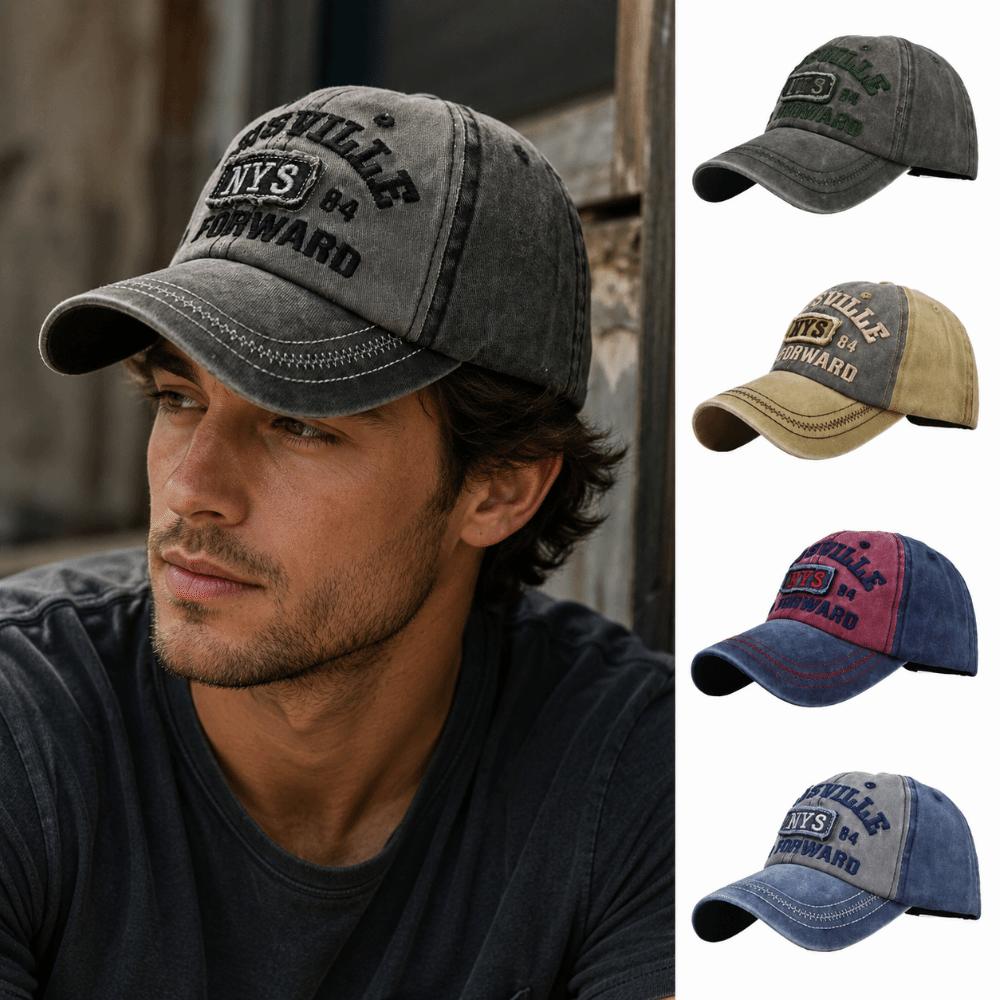 Frayed Distressed Faded Hats Hip Hop Denim Sunscreen Hats for Men Women