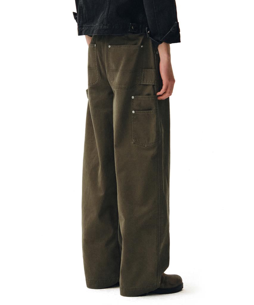 DECET Painter Wide Pants Dcpt070Olive