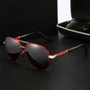 Солнцезащитные очки Мужские Металлическая оправа Качество Солнечные очки Бренд Дизайн Мужские Очки Рыбалка Вождение Очки UV400