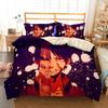 Anime Attack On Titan Bedding Set Kawaii Loli Boy Duvet Cover 3D Print Japan Cartoon Bed Quilt Cover Pillowcase No Sheets