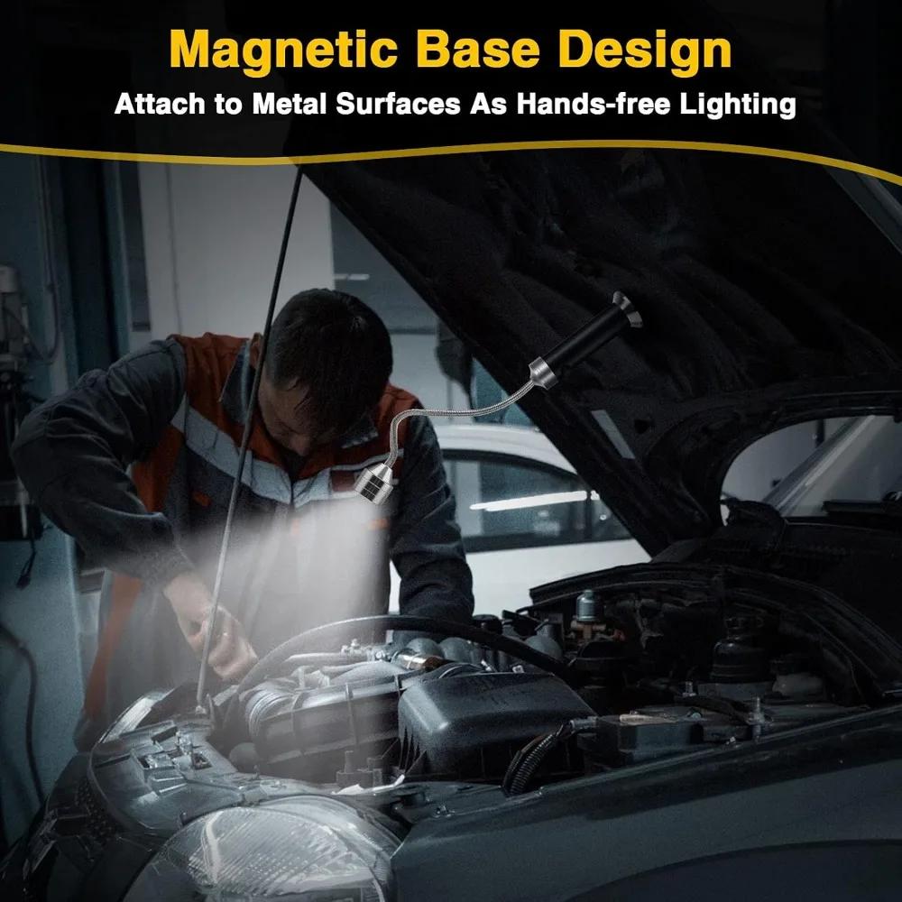 Barbecue Grill Light Magnetic Ultra-Bright with Super Bright LED Lights Mens Stocking Stuffers Grilling Gifts 1 Pair