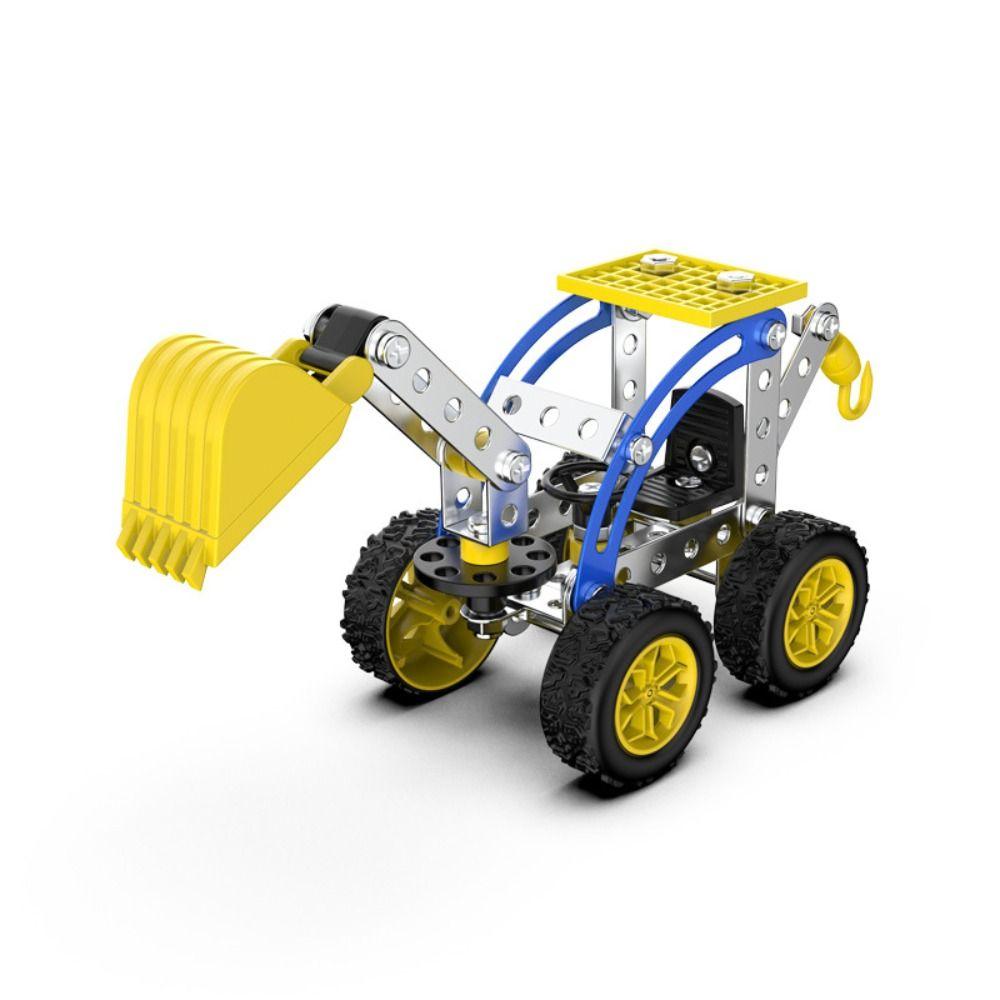 Puzzle Metal Building Block Assembly Toy Metal Assembly Car Model Toy Children's Gifts