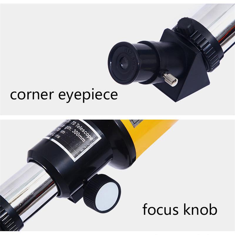 Телескоп, наблюдающий за звездным небом спереди, бинокль ночного видения высокой мощности HD со штативом