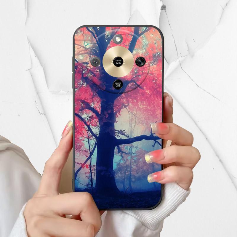 For Honor X9d Case Soft TPU Phone Case For Honor Magic8 Lite Matte Back Cover For Honor X70 Shockproof Silicone Bumper Funda