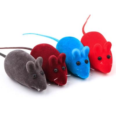 Новая игрушка для кошек Резиновая мышь Модель Дразнилка для кошек Звуковая Играющая Дразнящая Котенка Интерактивная игрушка Собака