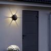 LED Wall Lights Outdoor Indoor AC85-265V 4W-12W Up & Down Wall lamps Modern Light Decoration For Home Garden Bedroom Living Room
