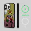 Чехол для телефона Anime-D-Darias Магнитный беспроводной чехол Magesafe для iPhone 16 11 12 13 14 15 Pro Max Plus Mini